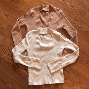 🍎KENDALL & KYLIE LOT KEY HOLE LIGHT SWEATER M